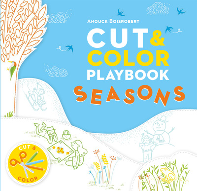 Cut & Color Playbook Seasons book cover