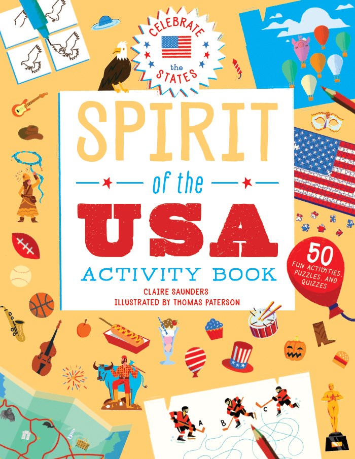 Spirit of the USA Activity Book cover