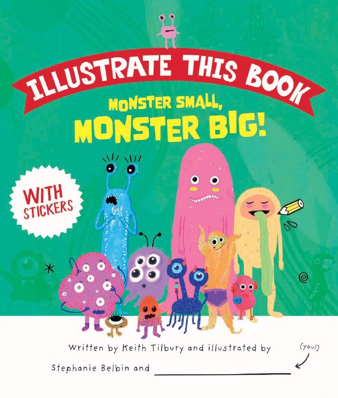 Illustrate this Book: Monster Small, Monster Big! cover