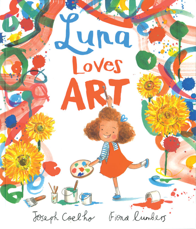 Luna Loves Art book cover