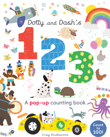 Dotty and Dash's 1 2 3 book cover