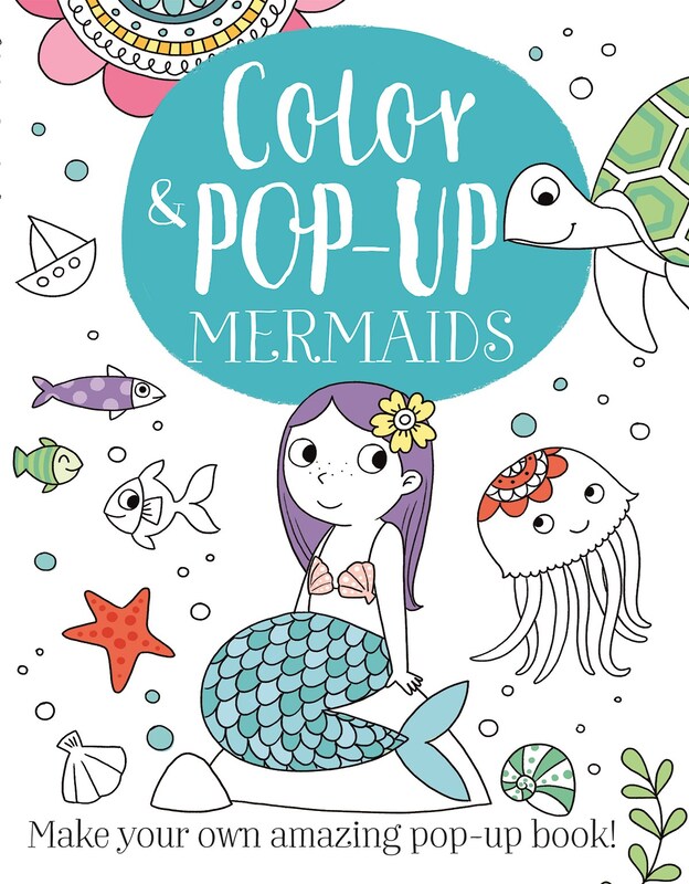 Color & Pop-up Mermaids book cover