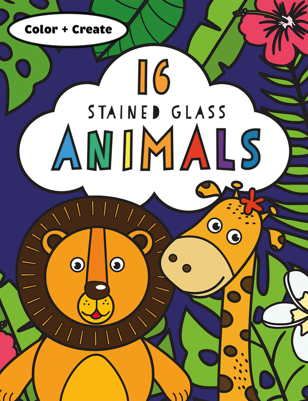Stained Glass Animals cover